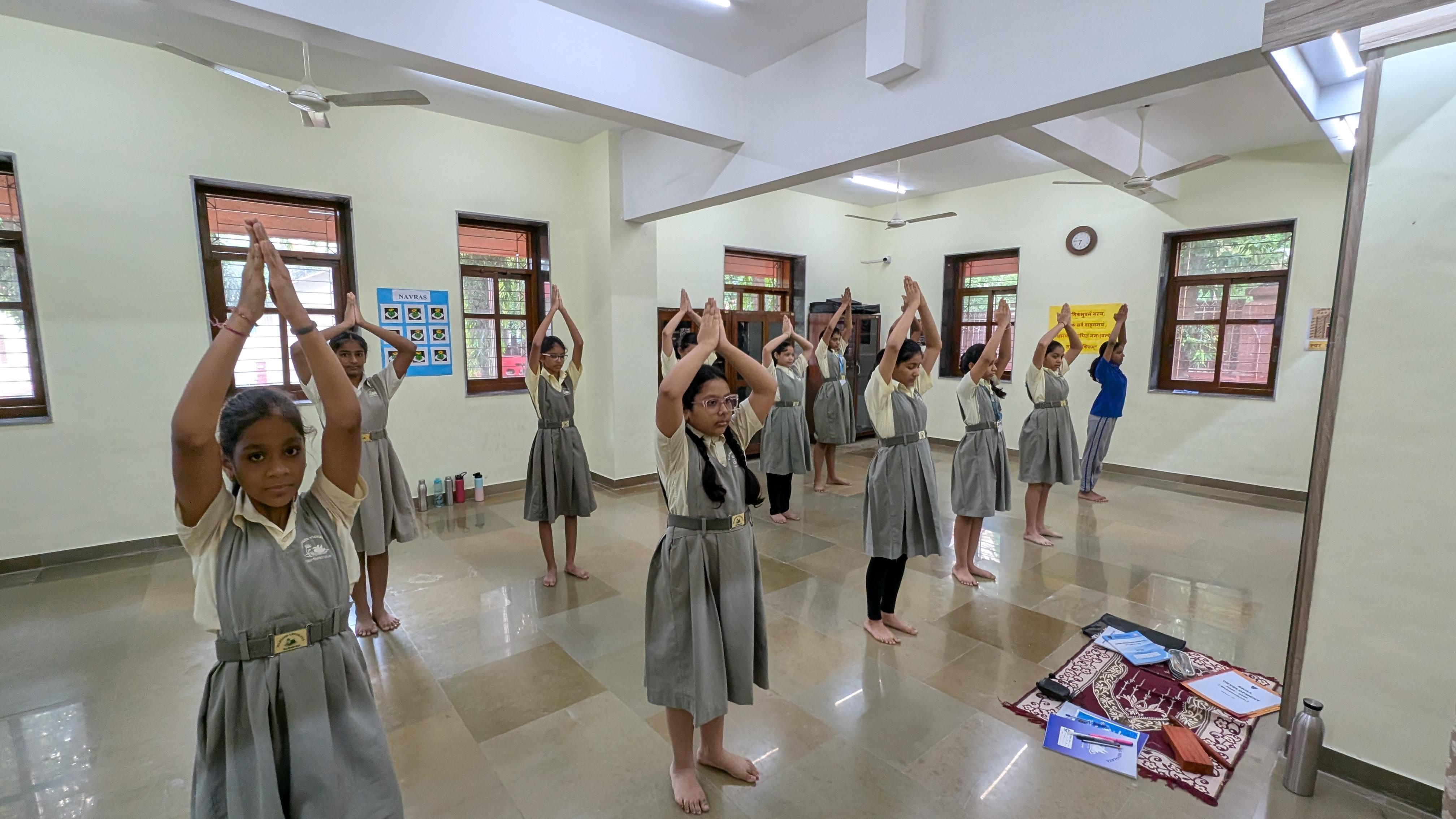 Classroom training kids